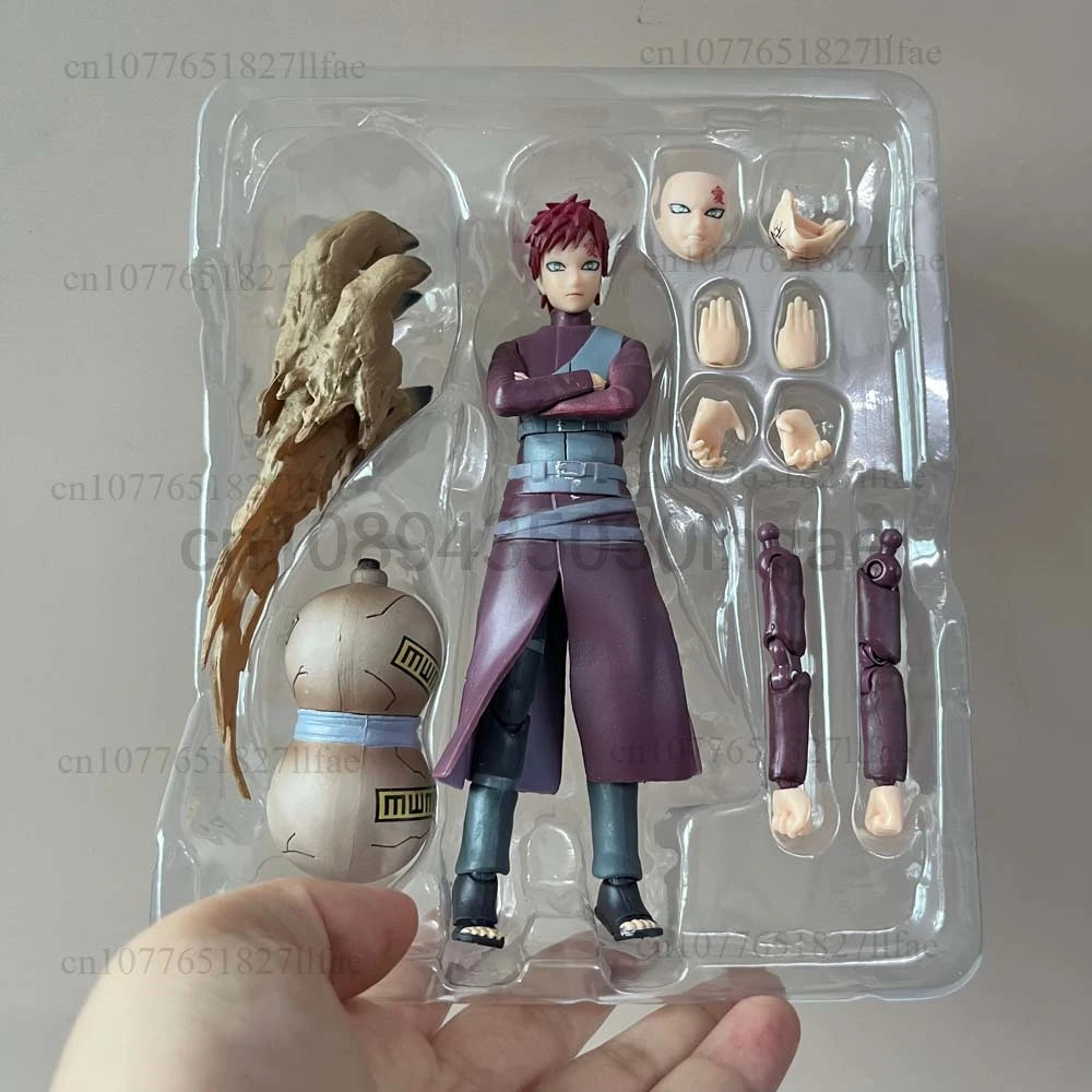 S.H.Figuarts Naruto Figure 15cm Shippuden Gaara SHF Collection Action Figure Model Toys I Love Luo Joint Movable Doll Room Decor