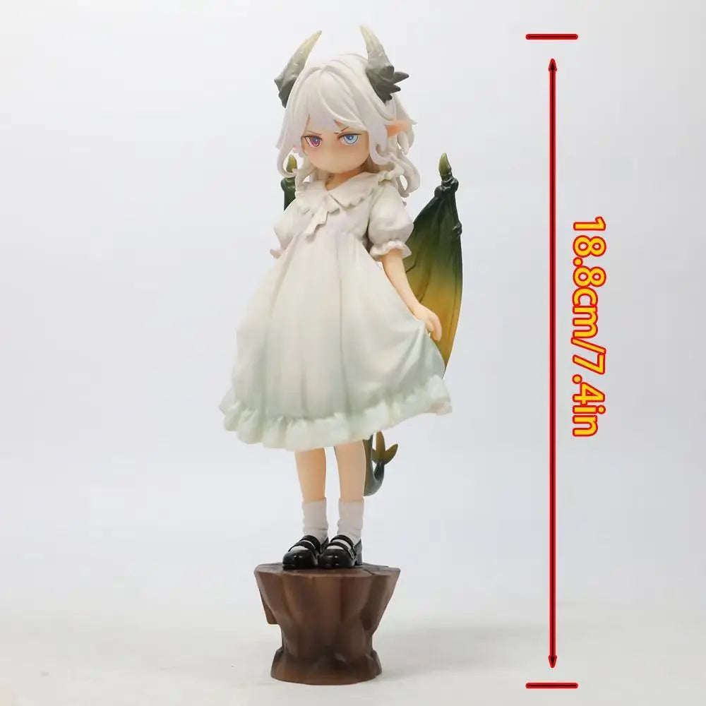 Miss Kobayashi's Dragon Maid 19 cm Sammeln Sie Anime-Figuren Kanna Kamui-Figuren Puppe PVC-Modell Actionfigur Spielzeug für Kinder Geschenk
