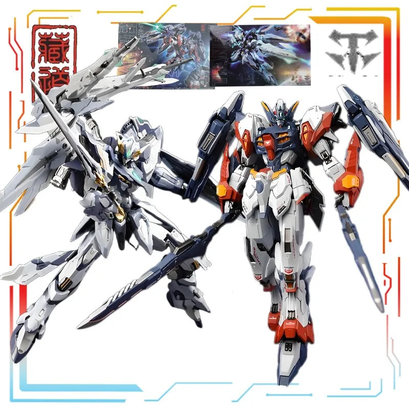 Tibetan Road Modell Original Schöpfungsgott-Serie Göttliche Bestrafung Actionfigur Fertiges Mecha-Modell Spielzeug Modell Geschenke für Jungen