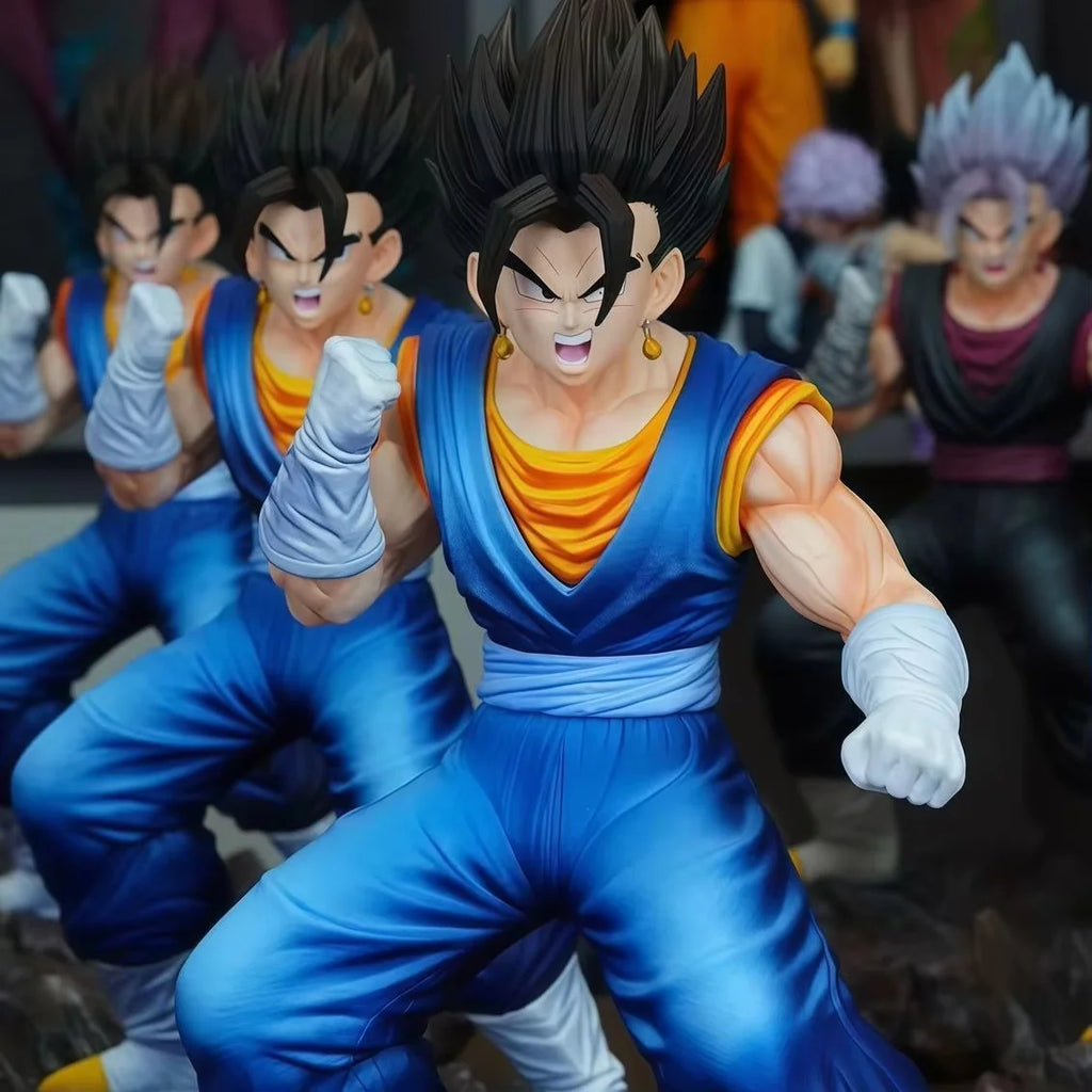 Anime Dragon Ball Z Vegetto Super Saiyan Blue Figure Gk Model Statue Collectable Ornaments Combat Action Figurine Boy Toy Gifts