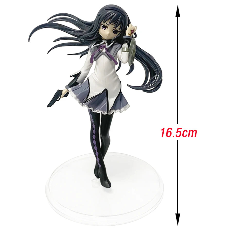 Anime Puella Magi Madoka Magica Figure 16.5cm Akemi Homura Action Figural PVC Model Collection Ornament  Holiday Gift in stock