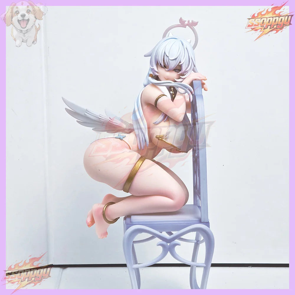 SSOPPGU Native HOTVENUS Pure White Angel Sauce Girl Japanese Anime Figures PVC Action Figure Toy Game Figure Collectible model