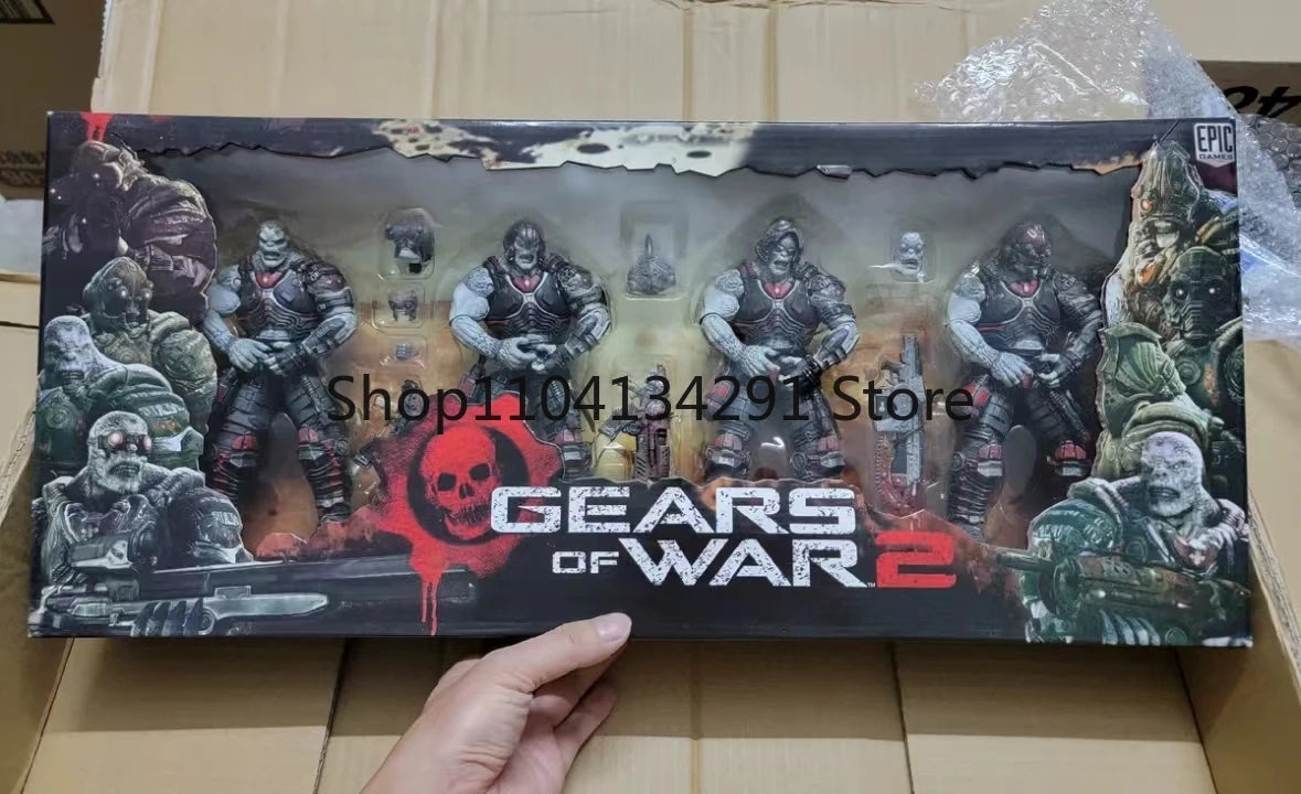 Original Storm Toys 1/12 Marcus Fenix Gears of War Soldier Model 6'' Beast Rider 18 cm Action Figure Model Gift Collection