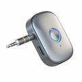 Bluetooth 5.3 Audio Receiver AUX 3.5mm Jack Stereo Wireless Audio Adapter with Microphone for Car Earphones TV Speakers