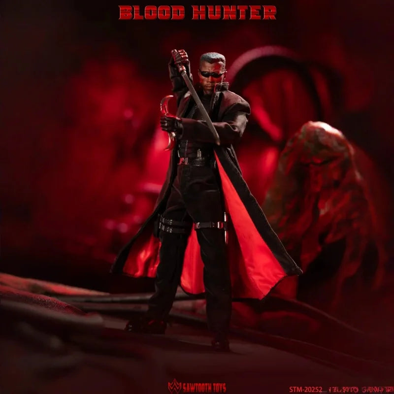 Sawtooth Toys Blood Hunter Action Figure STM20252 Original PVC Collectible Model Full Set Movable Joint Toy Gift Desktop Decor