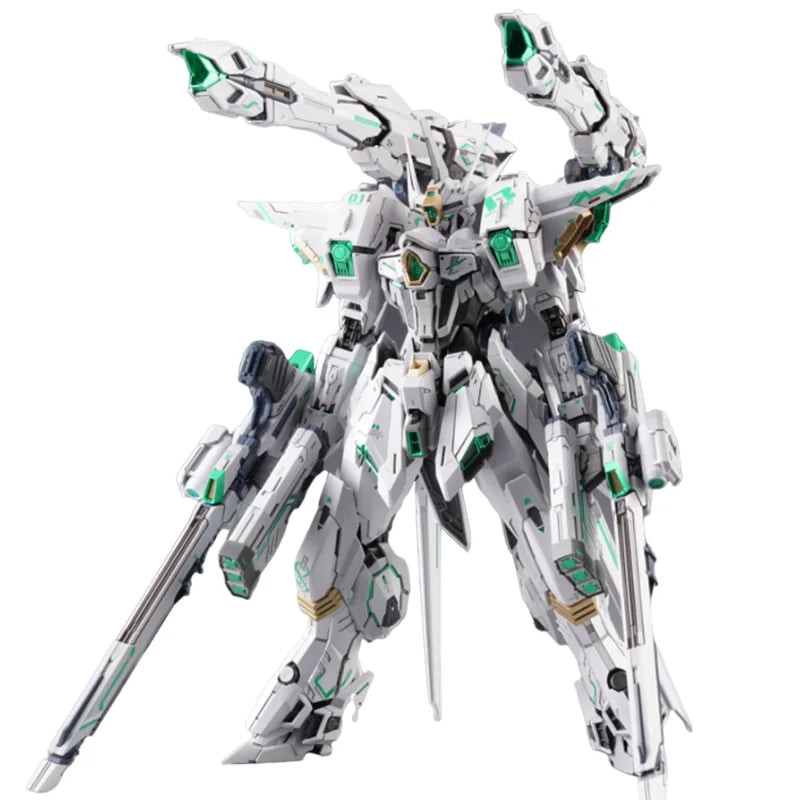 SNAA Original Infinite Nova Anime Model Ruling Action Figurine Model Limit Colour Alloy Skeleton Assembly Model Toy For Kid Gift