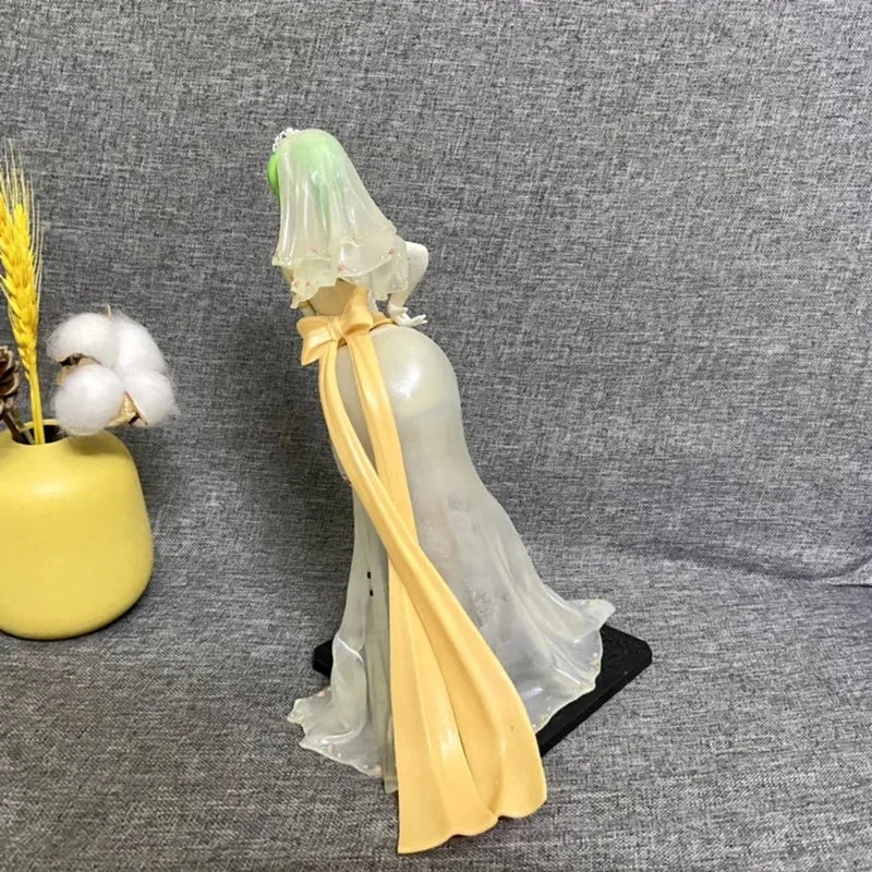 Anime Code Geass CC Hochzeitskleid PVC-Actionfigur Sammlerstück Modellpuppe Spielzeug 25cm