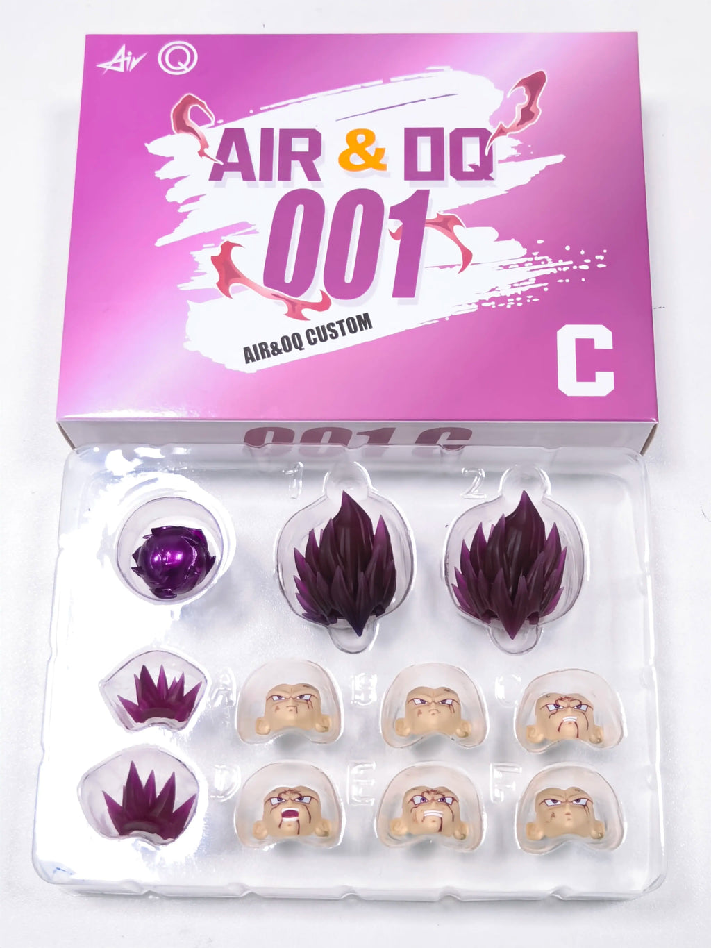Air&Oq Studio Dragon Ball Z Vegeta Head Accessories Kit Figure Shf Super Saiyan Ssj Majin Vegeta  Action Figures Toys Gifts