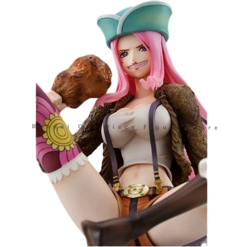In Stock Original MegaHouse One Piece POP Dx Series Jewelry Bonney Action Figures Animation Toy Gift Model Collector Anime Hobby