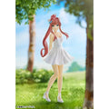 Original Good Smile POP UP PARADE Doki Doki Literature Club! Monika White Dress Ver. Figure Anime Action Model Toys Gift
