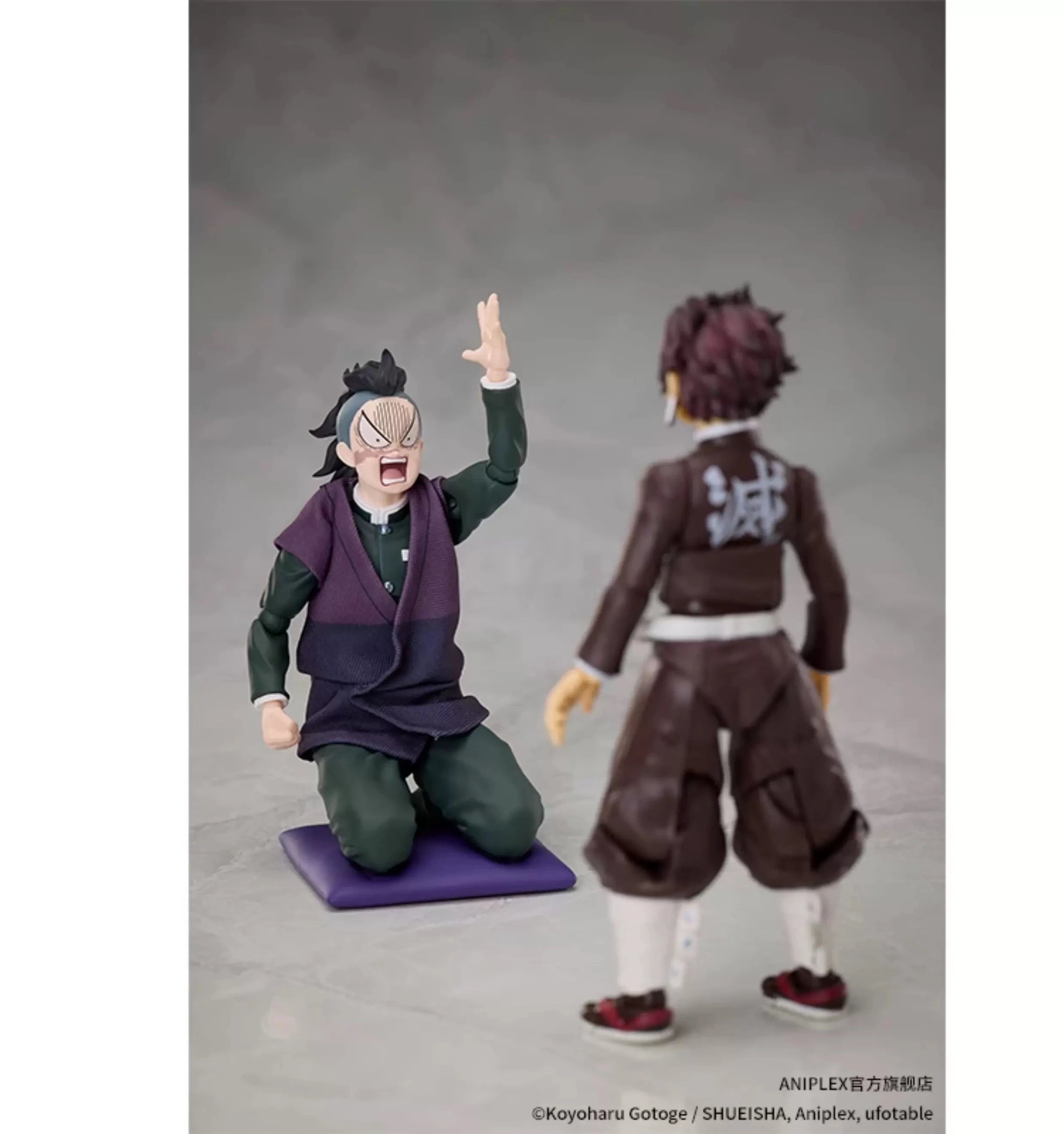 In Stock Aniplex Buzzmod Demon Slayer Shinazugawa Genya Articulated Action Figure