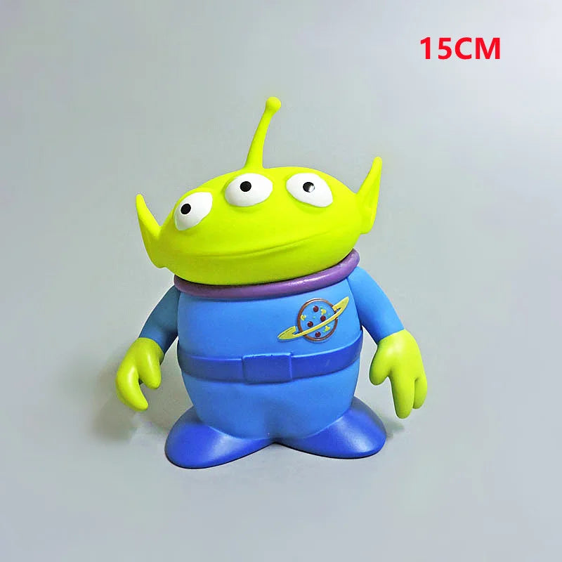 15cm Disney Toy Story Woody Buzzlightyear Green Alien Doll Figure Anime Decorative Collection Toy Model Children's Gift