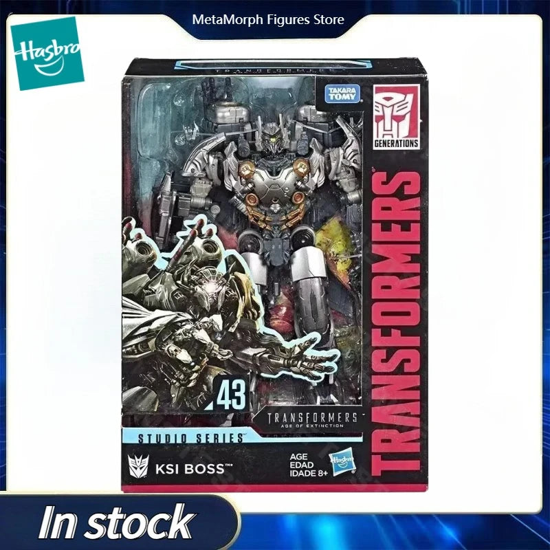 Original Hasbro Transformers Toy SS Studio Series SS43 SS-43 KSI BOSS Voyager V-Class Anime Figure Toys Ornaments Collection