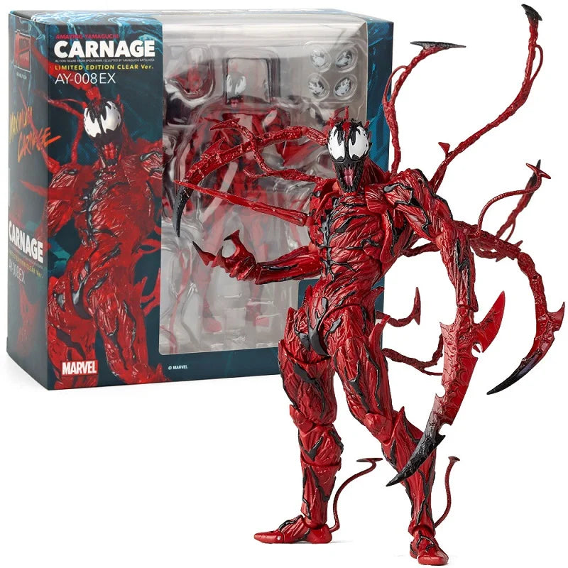 Yamaguchi Venom Carnage Extraordinary Spider Man Venom 2 Hand Operated Mobile Model Decorations Children's Toys as Christma Gift