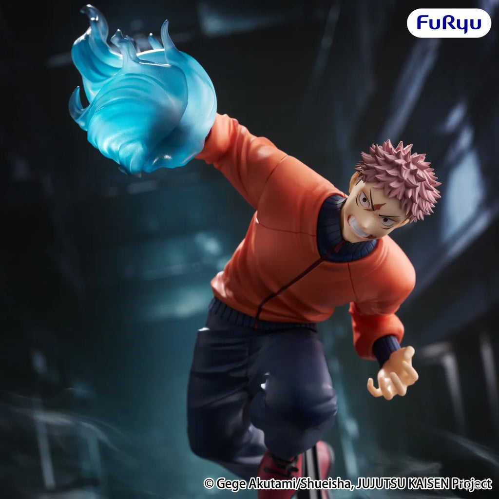 【Pre Sale】 Original FuRyu Trio-Try-iT Jujutsukaisen YUJI ITADORI Anime Figure Ornament Gift