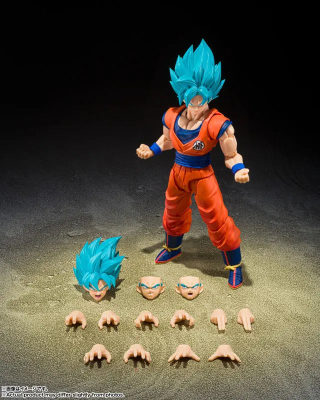 New Products Bandai S.H.Figuarts Dragon Ball Z Super Saiyan God Vegeta Goku Burdock Dodoria Zarbon Anime Action Figure Toy Gift