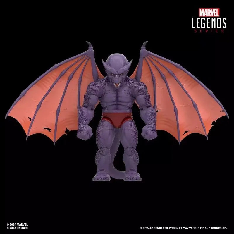 Original Hasbro Marvel Legends Series Fantastic Four Dragon Man Anime Figure Collection Toys
