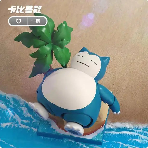 New Blokees Blockman Pokemon Genuine Toys Charizard Ceruledge Assemble Figure Model Decor Anime Figurine Collect Toys Gifts