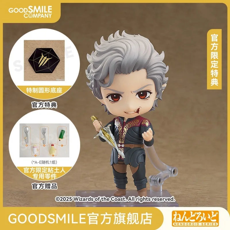 In stock Good Smile Company GSC Nendoroid  2819 Baldur s Gate 3 Asdalen Astarion  Figures Anime Model Genuine Boxed Toy Gift