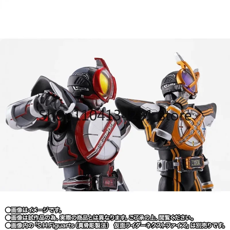 Original Bandai S.H.Figuarts Kamen Rider Faiz Next Kaixa Orphnock Action Figure Toy Collectible Model Birthday Gift