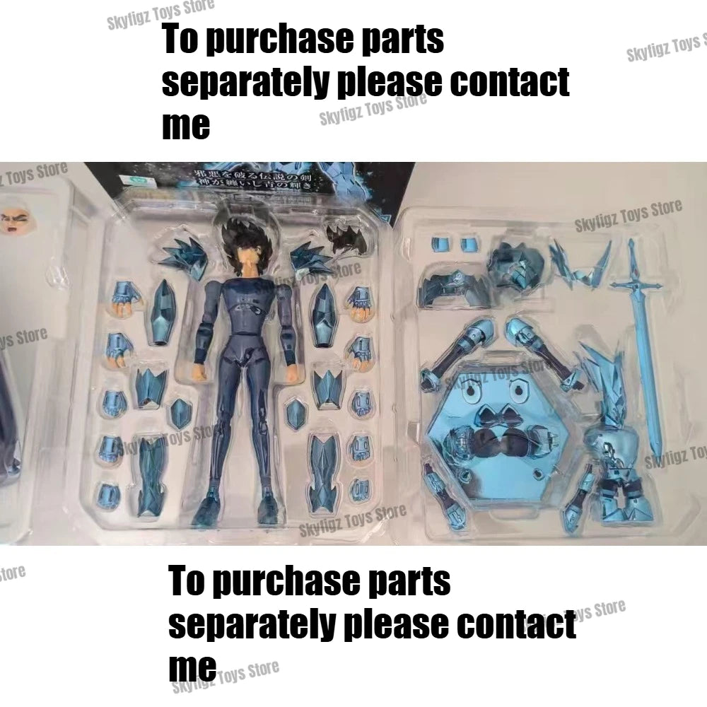 In Stock Bandai Genuine Soul Limited Saint Cloth Myth EX Odin Seiya Blue Odin Robe Alloy Action Figure Collection Gift