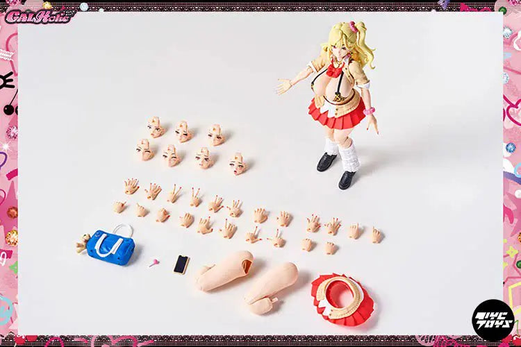 In Stock AMAKUNI GALHolic Nanaho 1/10 Plastic Model Kit Action Figure Mecha Musume Anime Model Trendy Toys Desktop Collectibles