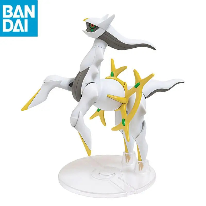 In Stock Original Genuine BANDAI NAMCO Pokemon PLAMO COLLECTION SELECT SERIES 51 Arceus Assembly Action Figure model toy gift