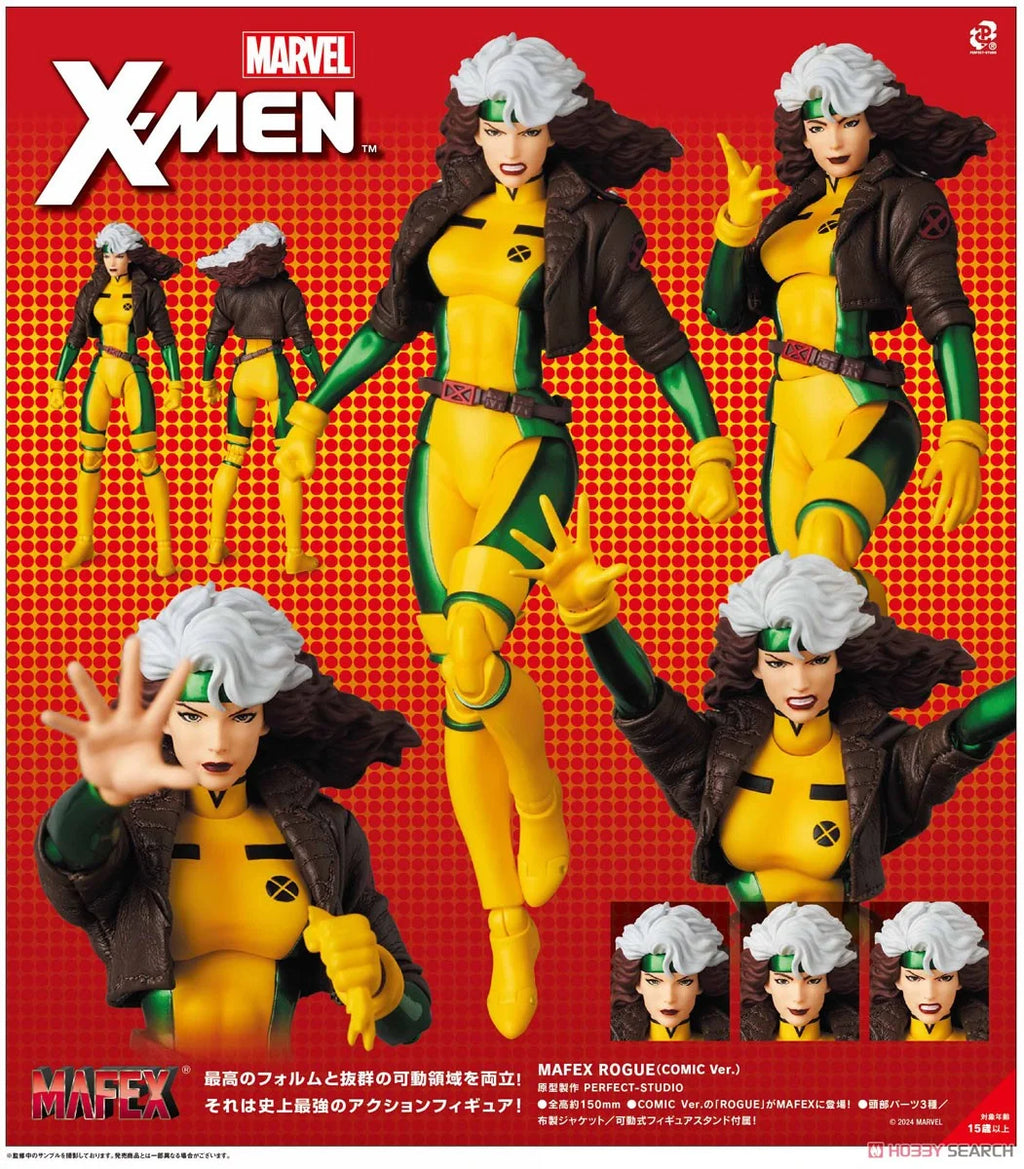 In Stock Original Medicon Toy Mafex 242 Anna Marie Rogue Comic Ver X Men No.242 Anime Action Collection Figures Model Toys