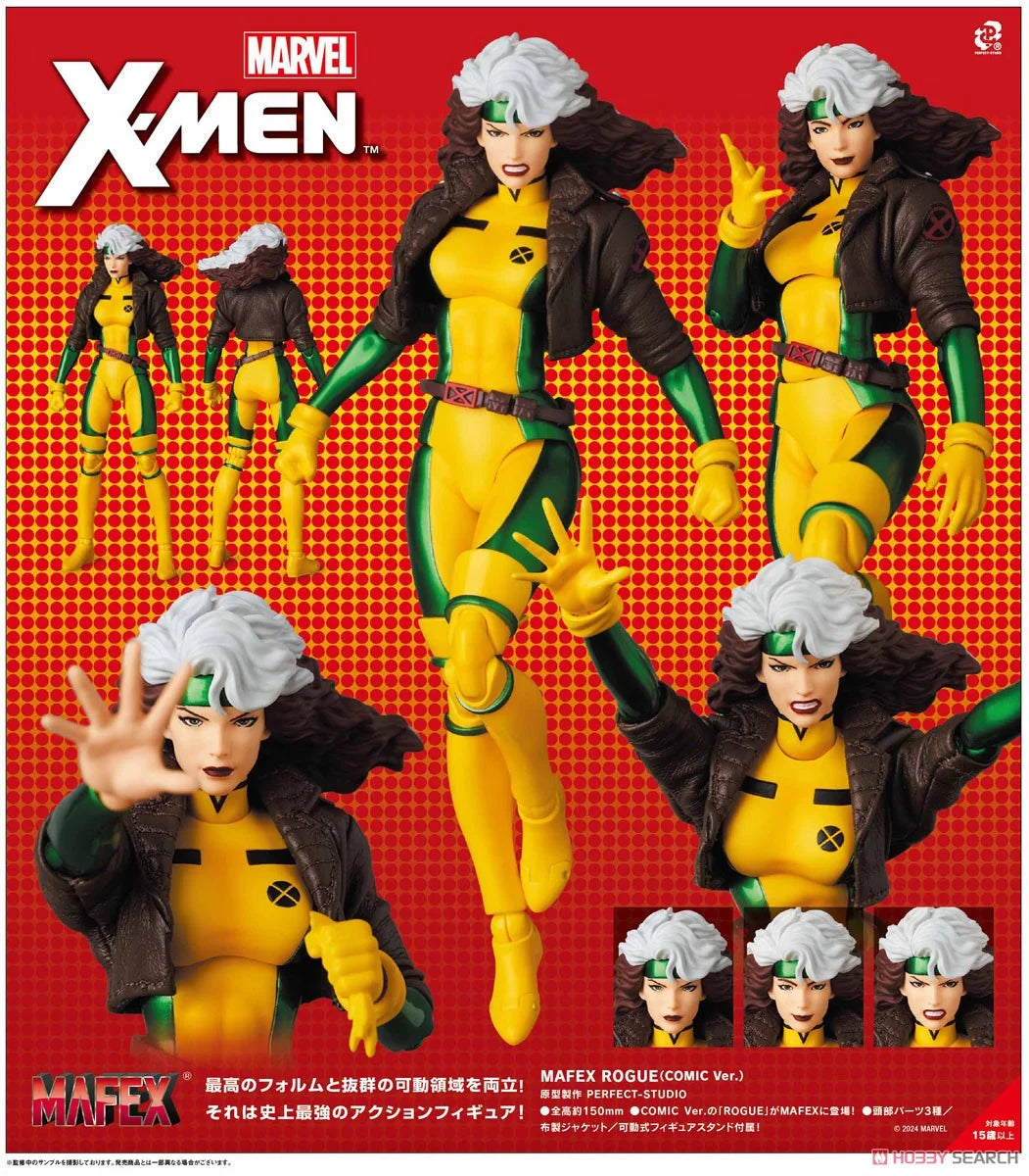 In Stock Original Medicon Toy Mafex 242 Anna Marie Rogue Comic Ver X Men No.242 Anime Action Collection Figures Model Toys