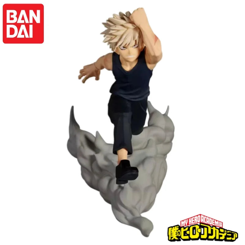In Stock Original Bandai Banpresto My Hero Academia Bakugou Katsuki Anime Characters Model Toy Birthday Present Garage