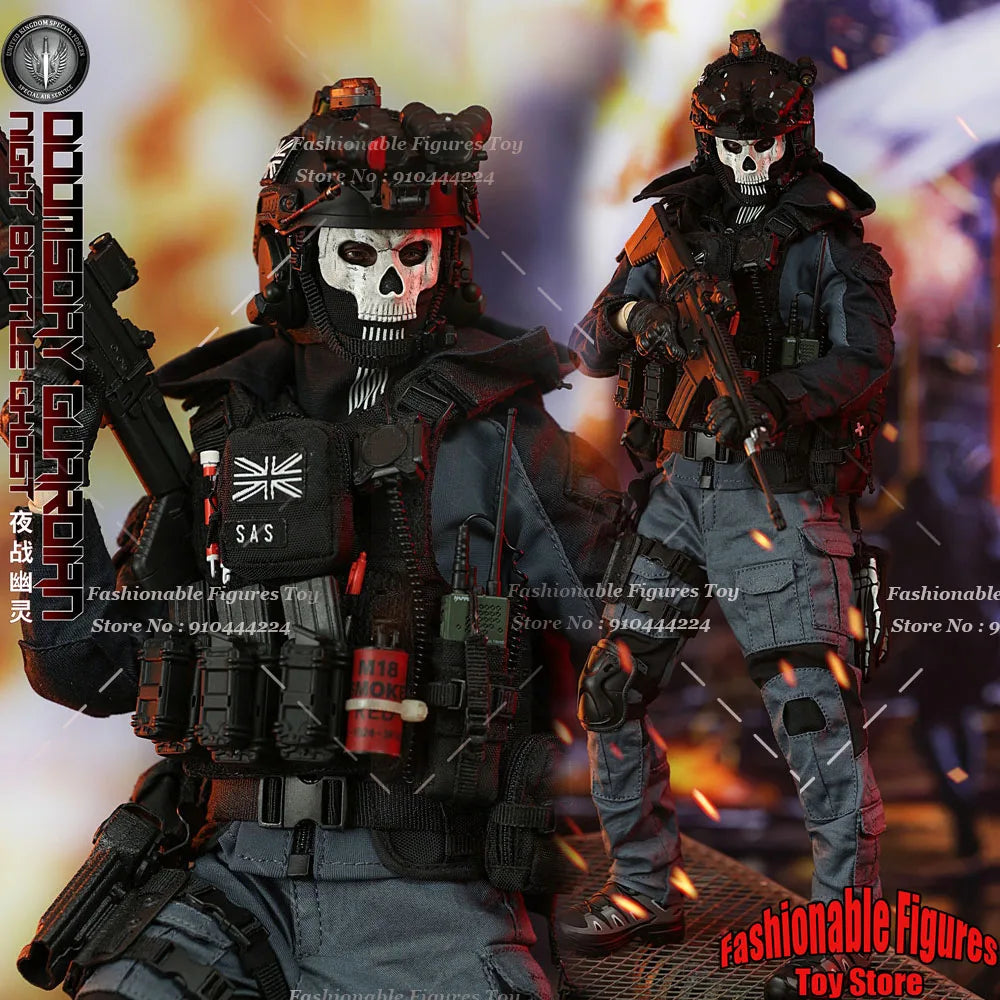 KSTOYS KS21001 1/6 Men Soldier Doomsday Guardian Night Battle Ghost Doll Full Set 12Inch Action Figure Model Collection Toys