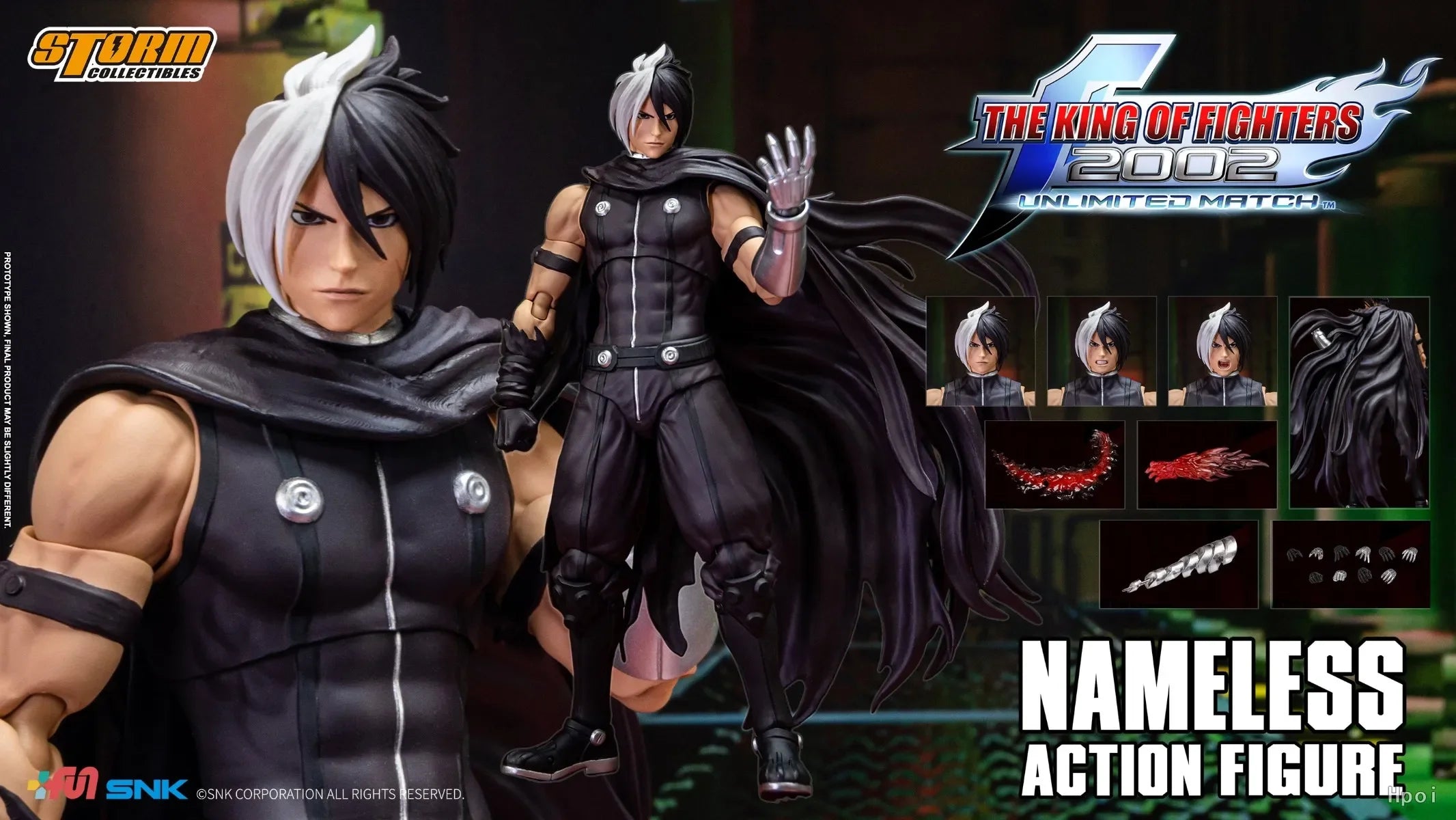 【MT】In Stock Original Storm Collectibles THE KING OF FIGHTERS 2002 -Challenge To Ultimate Battle Nameless Action Figure Model