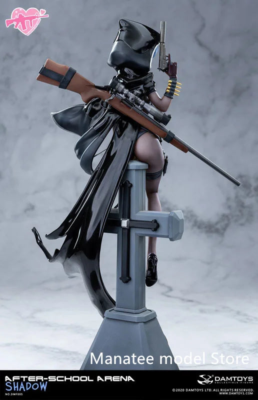 DAMTOYS Original After School Arena 5th Shot Shadow 1/7 PVC Action Figure Anime Model Toys Collection Doll Gift