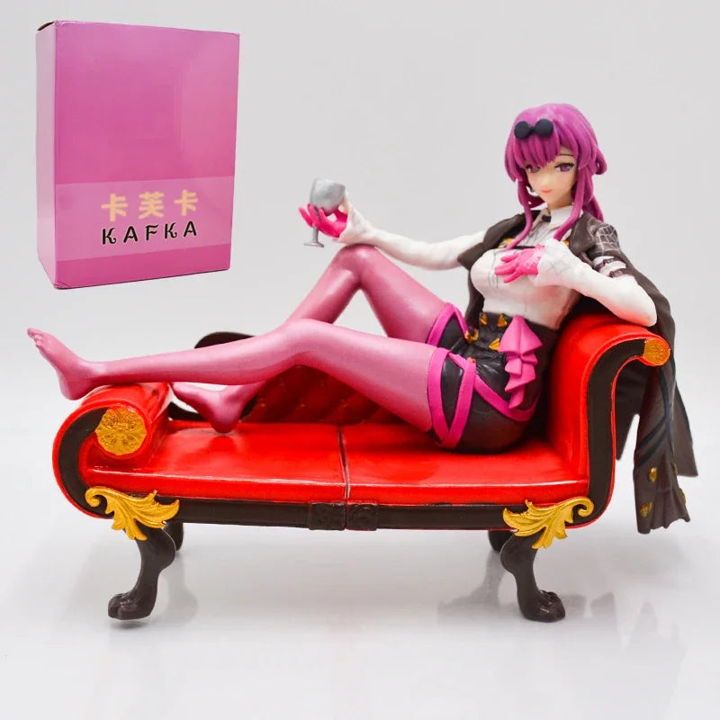 27cm Honkai Star Rail Firefly Sexy Anime Girl Figure Huang Quan/Acheron Action Figure Jingliu/Kafka/Silver Wolf Figure Model Toy