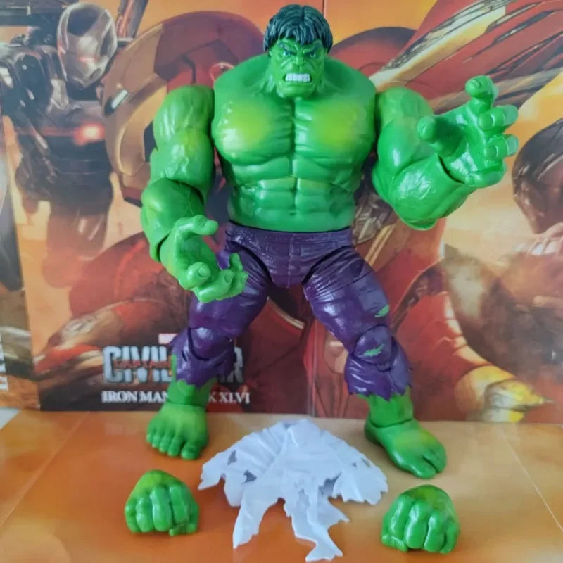 Marvel Legends Hulk Red Giant Retro Series 8-инчова екшън фигурка Модел играчка кукла подарък за рожден ден