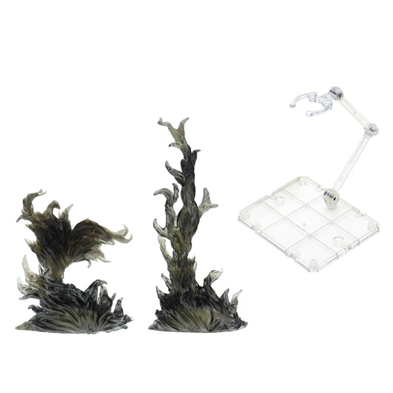 Shenron Action Figure Special Impact Effect Lightning Flame Explosion DIY Assembly Display Bracket Model Decoration Toy Gifts