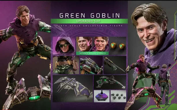 Marvel Villain Green Goblin Norman Osborn Action Figure Spider-Man 3 No Way Home Collectible Model