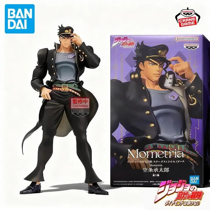 Bandai Original Mometria JoJo's Bizarre Adventure Figure Stardust Crusaders Kujo Jotaro Dio Brando Figures Models Kids Toys Gift