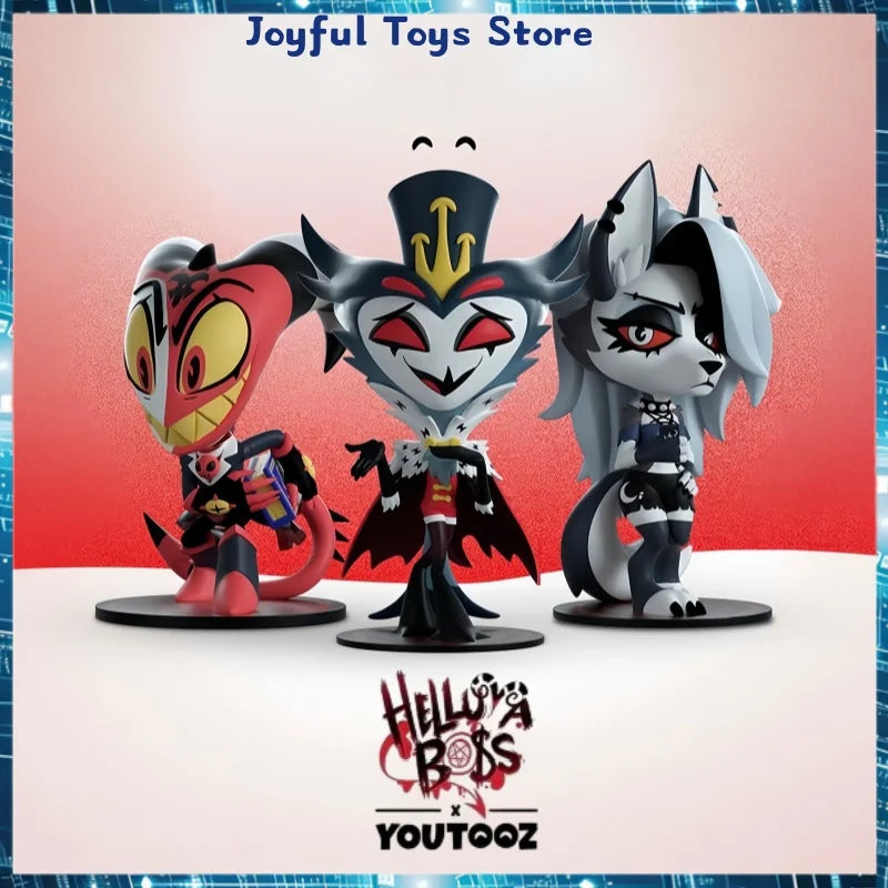 In Stock Helluva Boss Stolas Blitzo Loona Anime Figures Collectible Youtooz Limited Edition Demon Character Ornament Xmas Gift