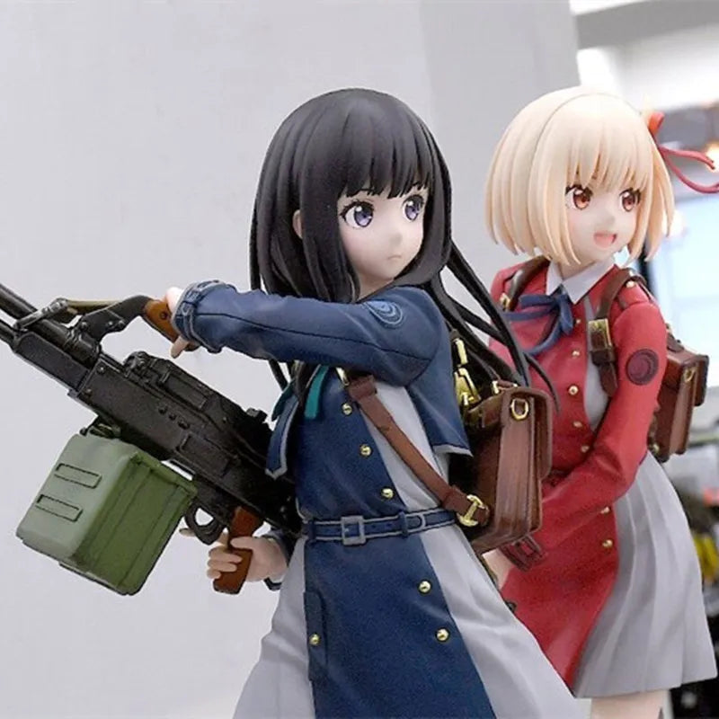 Genuine GSC Lycoris Recoil Chisato Nishikigi Takina Inoue  1/7 Action Figure Original Anime Model