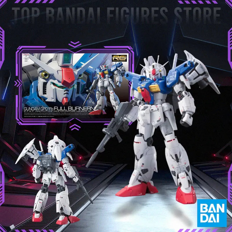Bandai RG RX-78-2 WING RX-93-V2 UNICORN GOD GUNDAM In stock Anime Original Model Toy Action Figure Robot Collection Toy Gift