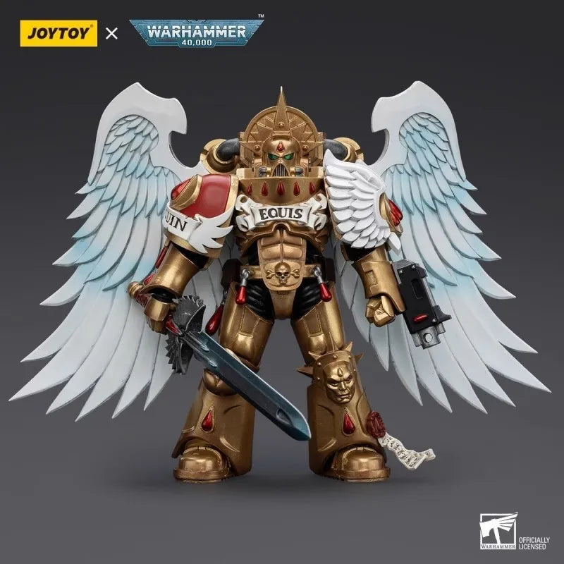 【Auf Lager】JOYTOY WARHAMMER 40K Blood Angels Die fünfköpfige Heilige Blutgarde 1/18 Actionfiguren Sammelfiguren Ornamente Spielzeug