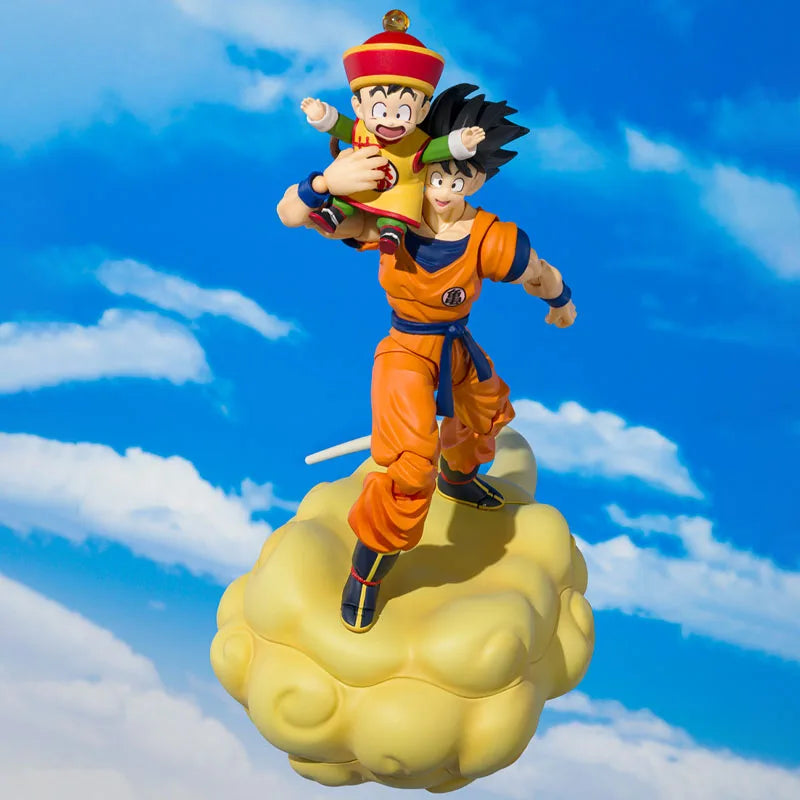 Brand new In Stock BANDAI Original Box S.H.Figuarts DRAGON BALL SON GOKU SON GOHAN SHF Action Figure Model Toy Gift for Kids