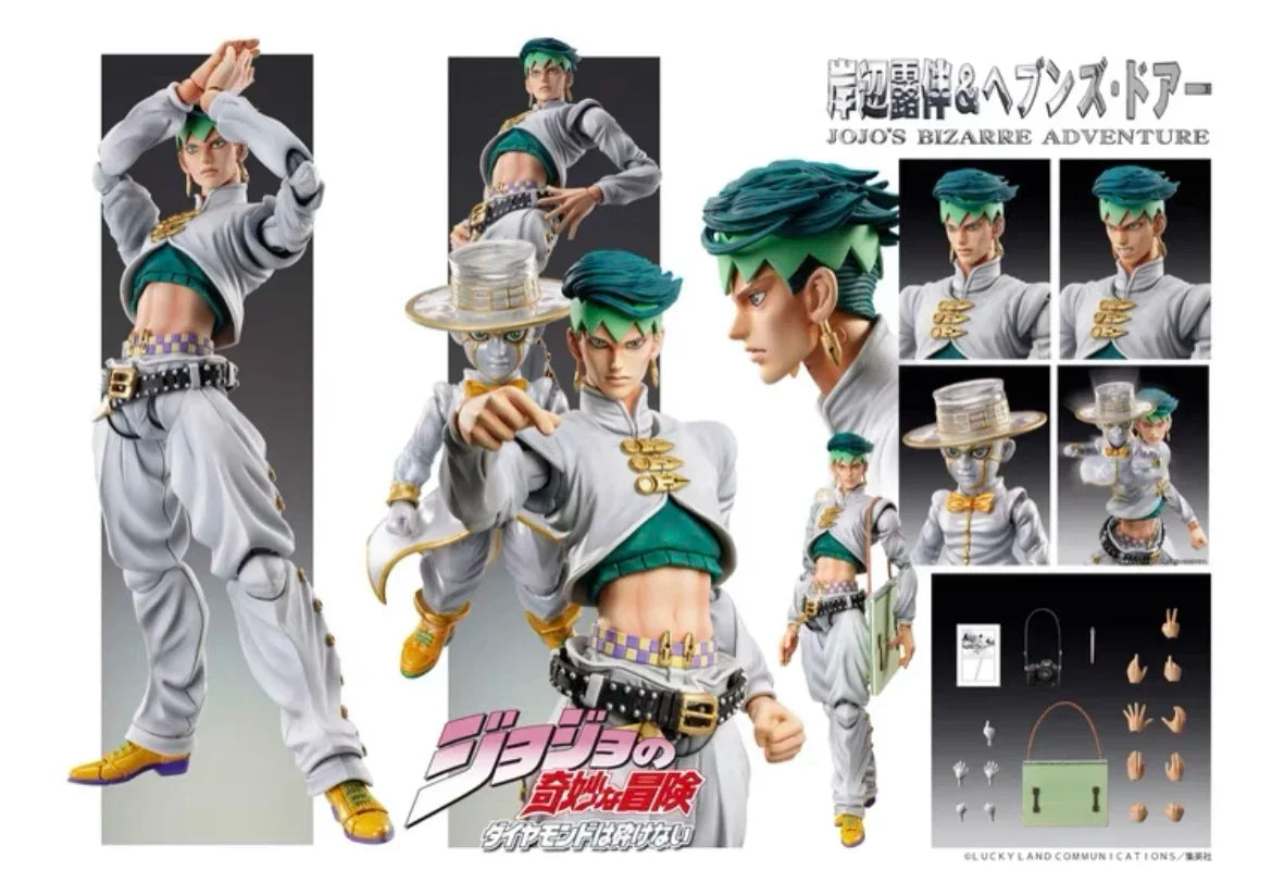 Cool  Action Statue Jojo'S Bizarre Adventure Part Anime Pvc Action Figure Collectible Model Doll Birthday Gift