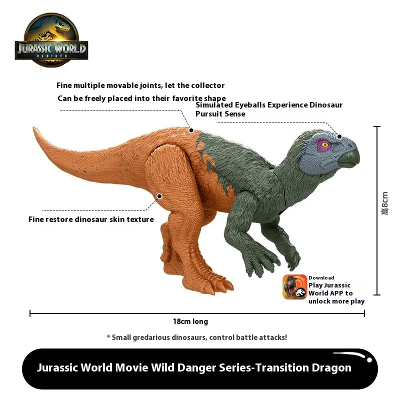 In Stock Mattel Jurassic World: Rebirth 4 Spinosaurus Action Figure Model Simulated Dinosaur Model Toys Children'S Birthday Gift