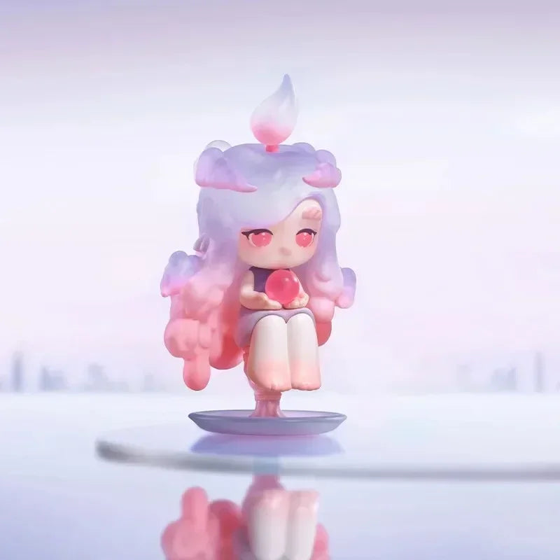 POPMART CHAKA Light Sprite Series Kawaii Anime Action Figure Blind Box - Surprise Mystery Doll for Girls Unique Gift Item