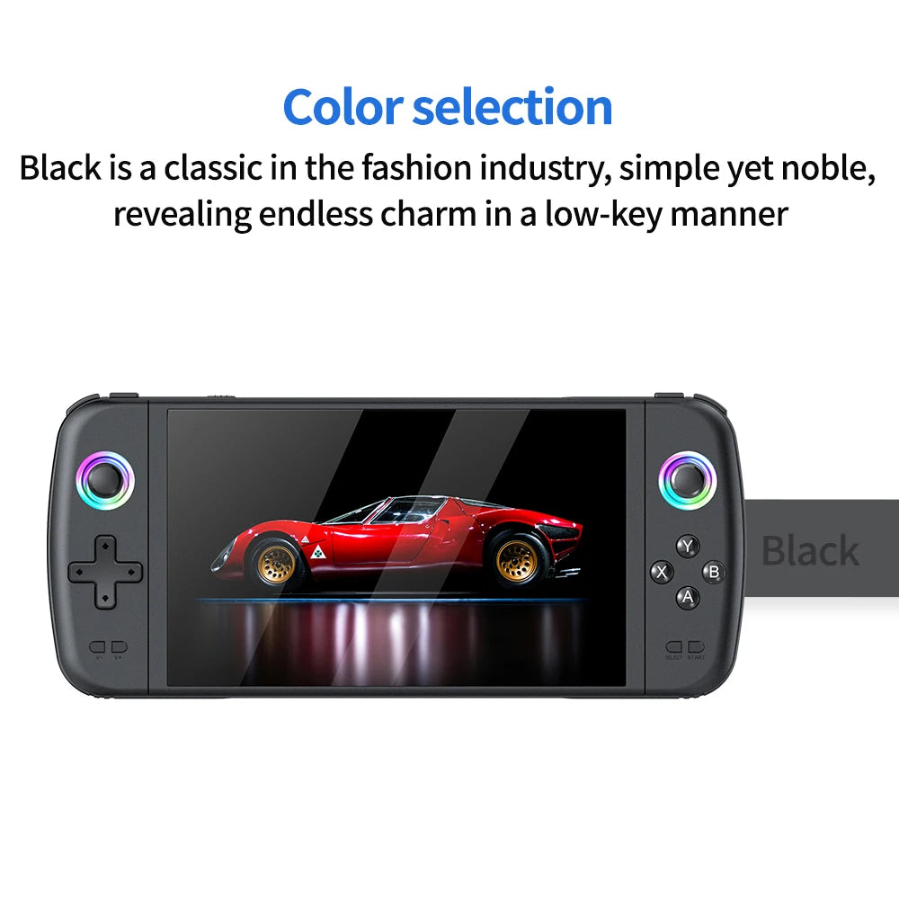 M27 Game Console Portable Pocket Retro Handheld Video Game Console 7.0" IPS Screen 1024*600 Display RGB light Support Emelec HD