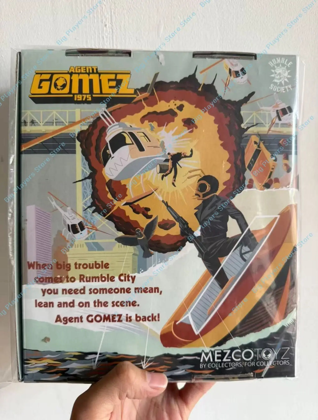Mezco Ant-Man Agent Gomez 1975 Gold Label Limited Edition 6-inch Movable Cloth