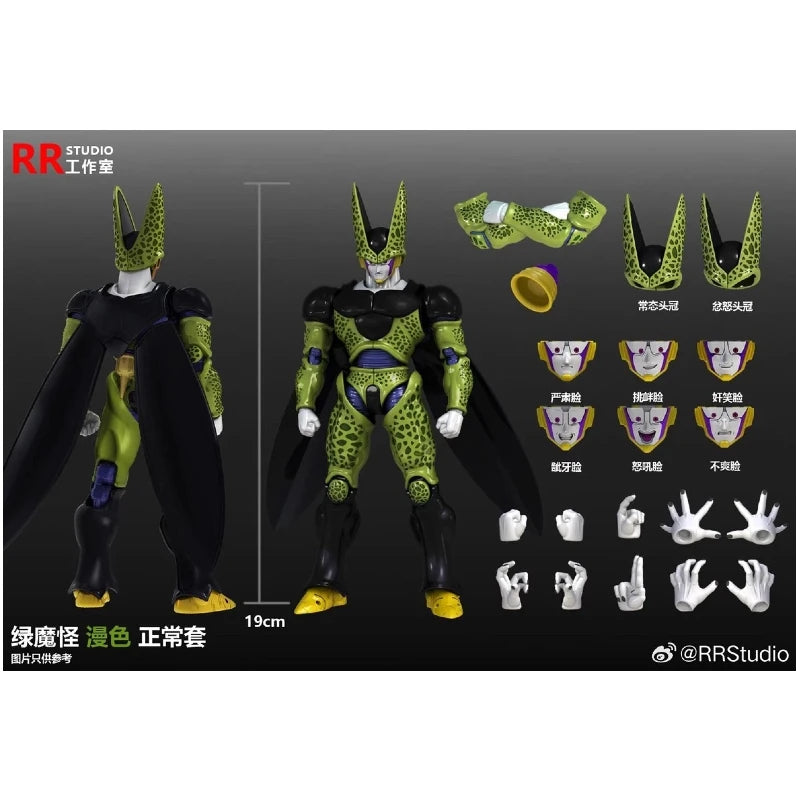 RR Studio 1/12 Dragon Ball Green Devils Complete All Cell Аниме Комикси Dx Версия Кукли Фигурки Фигурки Модели Играчки Подаръци
