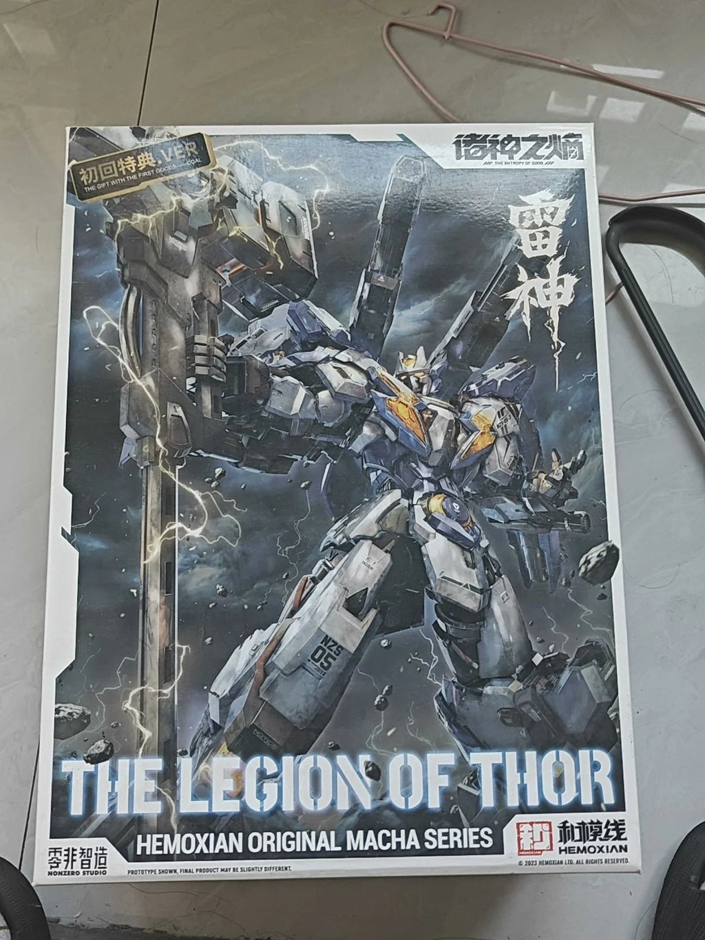 Hemoxian The Legion Of Thor Assembly Model Kit 1/100 Nzs-05-3 Action Figures Entropy Of The Gods Collection Figurine Statue Toy